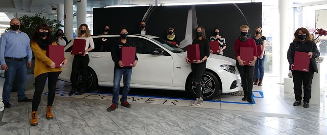 Aufmerksamkeit zum Frauentag (Foto: AHP)