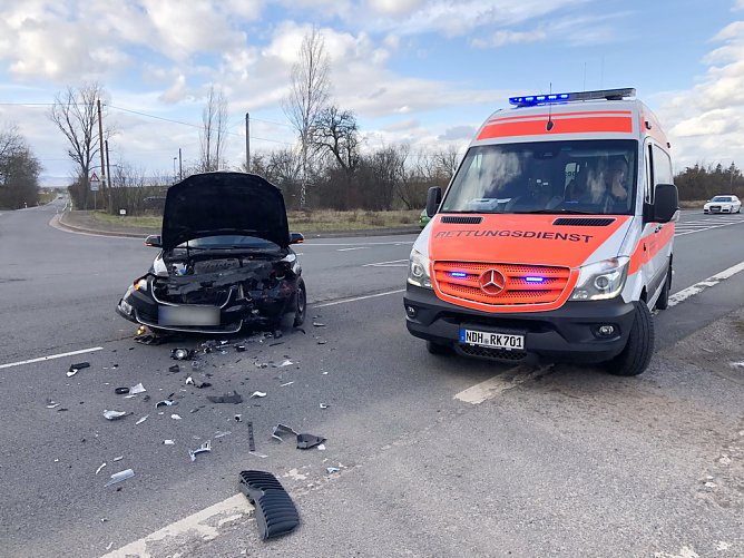 Crash auf der Kreuzung (Foto: S. Dietzel)