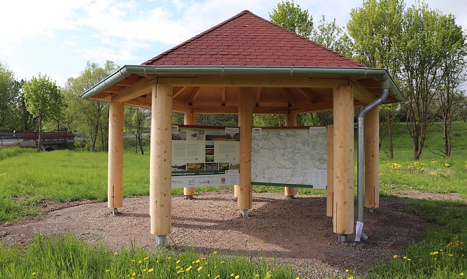 Einer der drei Neune Pavillons (Foto: S.Staubitz)