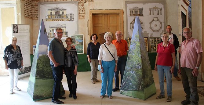 Der erste richtige Akt im BUGA-Jahr des Park Hohenrode wurde heute begangen (Foto: agl)