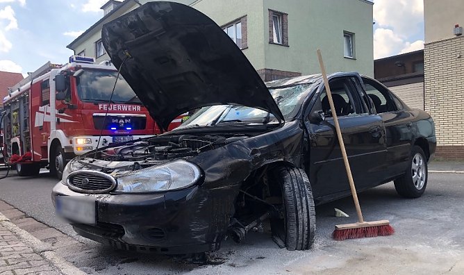 Unfall in Bleicherode (Foto: S.Dietzel)