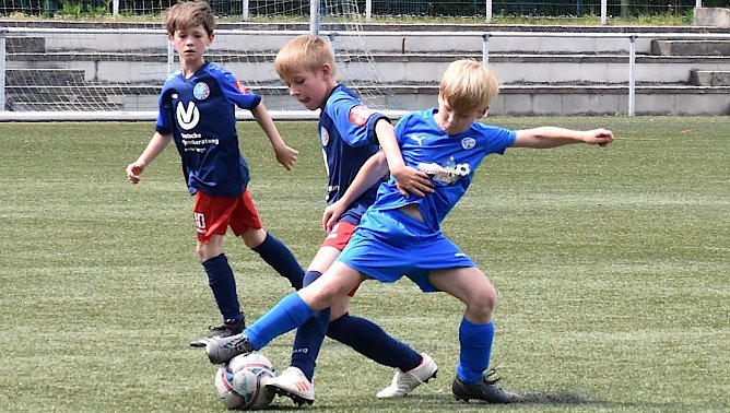 Testspiel der U9 des FSV Wacker 90 (Foto: Martina Nebelung)