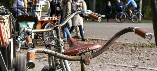 Lange vermisst, endlich wieder da - das Tandem aus den 1930er Jahren darf als echtes Unikat gelten. Dieses Foto ist noch aus der Zeit vor dem Einbruch (Foto: privat)