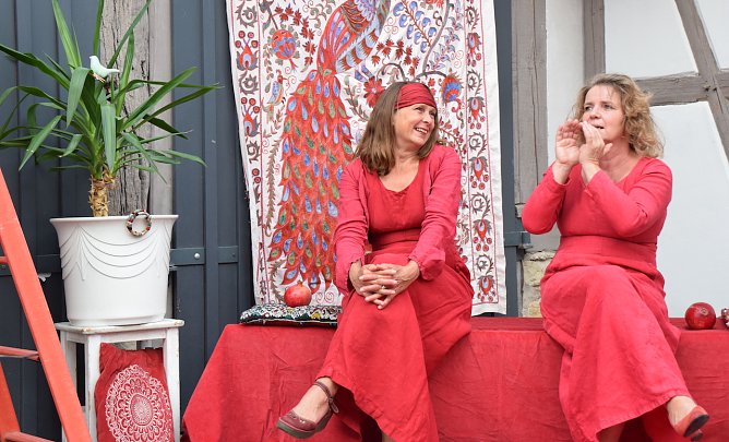 Erz&auml;hltheater in der Traditionsbrennerei (Foto: Agentur)