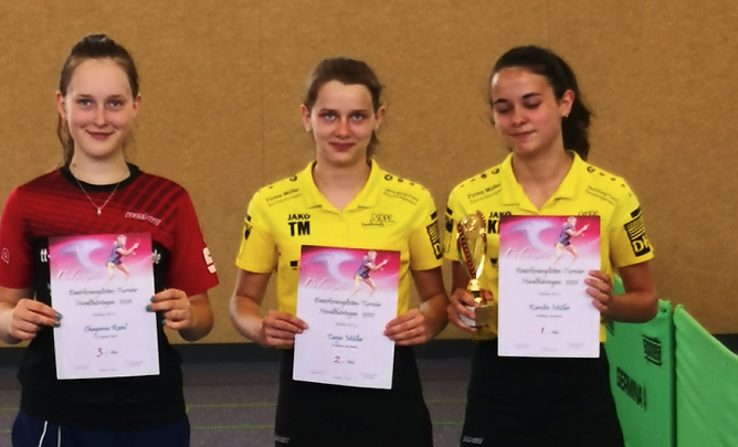 Erfolgreich trotz langer Pause - der Tischtennis-Nachwuchs des NSV (Foto: W. J&ouml;dicke)