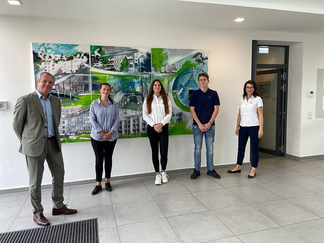 Loup, Lauke, Fienold, Pfefferlein, Nikoleizig (v.l.) (Foto: WG)