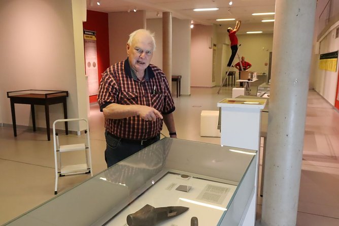 Numismatiker Paul Lauerwald hat eine Ausstellung zur M&uuml;nzpr&auml;gung in der alten Reichsstadt erarbeitet (Foto: Stadtverwaltung Nordhausen)