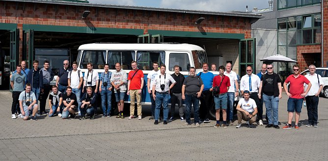 Die Teilnehmer der Fahrt (Foto: M.Ehlers)