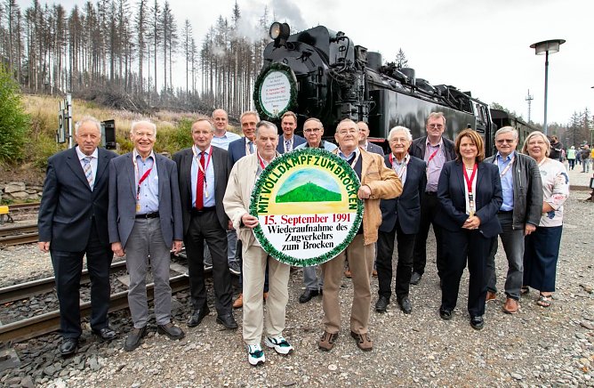 30 Jahre freie Fahrt auf den Brocken (Foto: HSB/Dirk Bahnsen) 30 Jahre freie Fahrt auf den Brocken (Foto: HSB/Dirk Bahnsen)