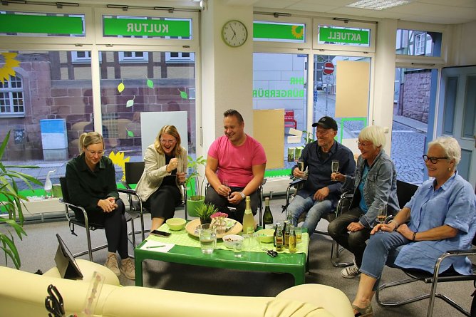 Wirklich Freude kam heute nur bei den Gr&uuml;nen auf (Foto: agl)