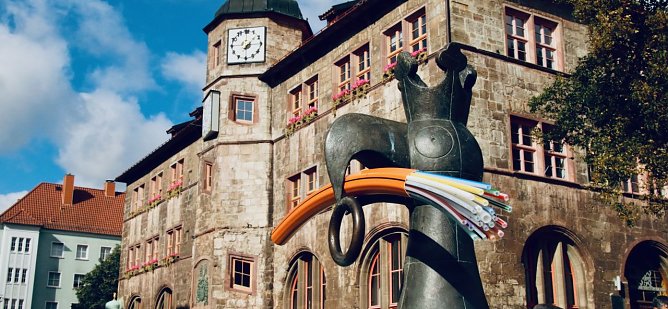 Schluss mit Kupfer-Daten - in der Nordh&auml;user Innenstadt soll im kommenden Jahr Glasfaser auf dem "letztem Meter" verlegt werden (Foto: agl)