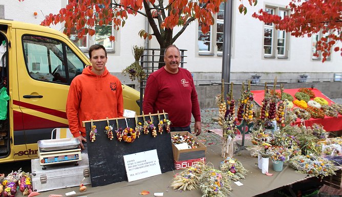 Der sch&ouml;nste Stand des Marktes kam aus Obrheldrungen (Foto: oas)