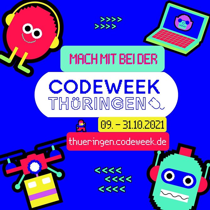 Die "Code Week" Th&uuml;ringen findet erstmals auch in Nordhausen statt (Foto: Pressestelle Landratsamt Nordhausen)