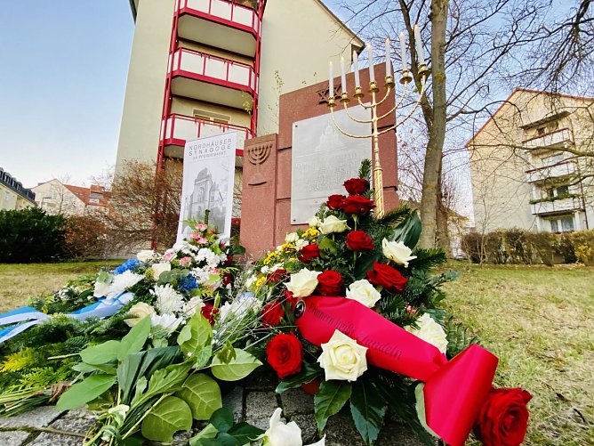 Gedenken an die Reichspogromnacht von 1938 (Foto: S. M&uuml;ller)