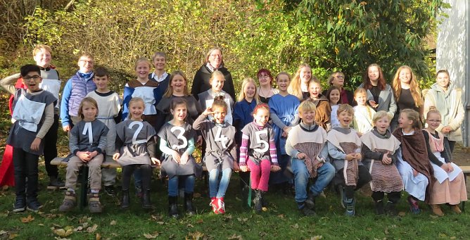 Die K&uuml;nstler des diresj&auml;hrigen Musicals in. Ilfeld (Foto: C.Heimrich)
