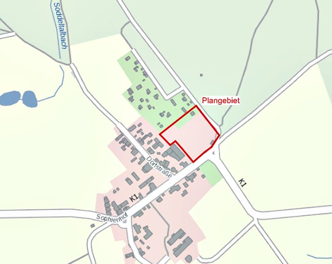 Plangebiet Sophienhof (Foto: GM Harztor)