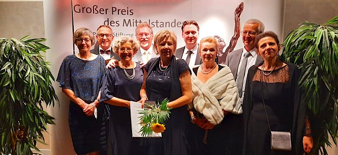 Gl&uuml;ckliche Gesichter der Verantwortlichen bei der Auszeichnungsfeier (Foto: privat)