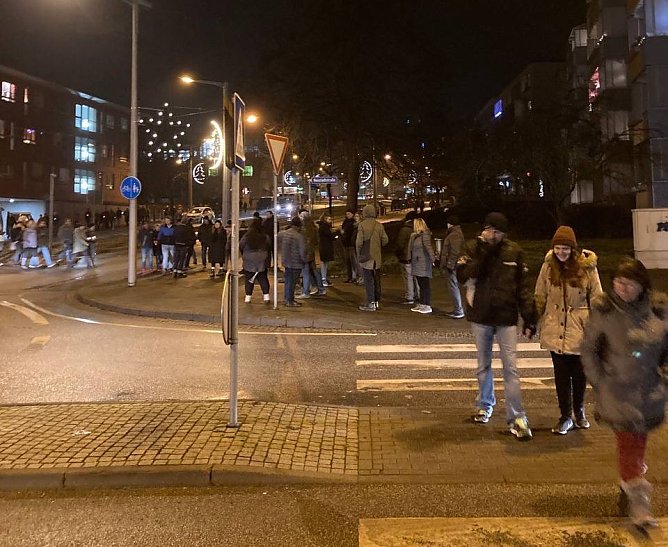 Friedlicher Spaziergang in Nordhausen (Foto: privat)