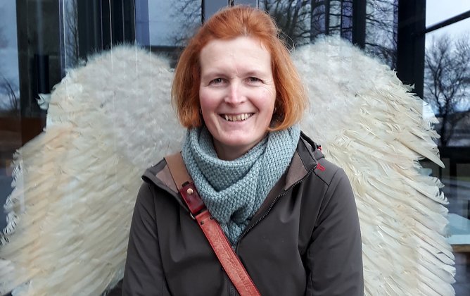 Engel in der Frauenbergkirche (Foto: R.Englert)