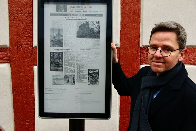 Marcel Hardrath hat sich im Landratsamt um das Projekt gek&uuml;mmert (Foto: agl)
