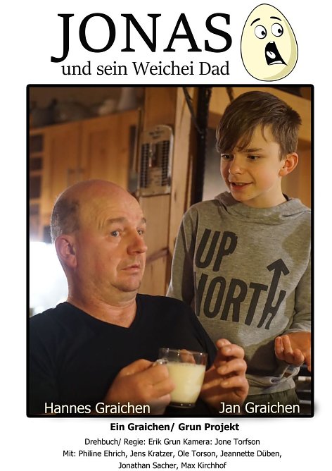 Jonas und sein Weichei Dad (Foto: Erik Grun)