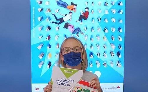 Die Siegerin Pauline Gerlach (Foto: Christiane Drews und Vincenz Aurin)
