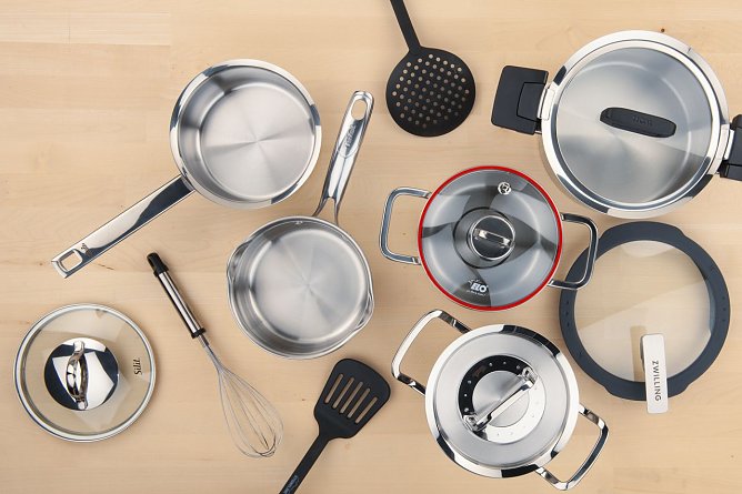 T&ouml;pfe im Test (Foto: Stiftung Warentest)