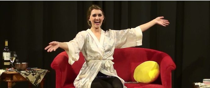 EinFrauSt&uuml;ck - In einer Monologfassung von Britta Focht und Neidhardt Nordmann. (Foto: Mario Jantosch)