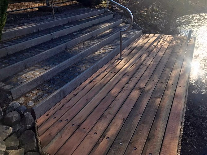 Gondelteich in Neustadt (Foto: Bauhof Harztor) Gondelteich in Neustadt (Foto: Bauhof Harztor)