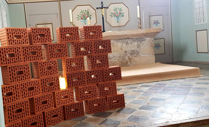 Klage- und Lebensmauer in Elende (Foto: Evangelischer Kirchenkreis Südharz) Klage- und Lebensmauer in Elende (Foto: Evangelischer Kirchenkreis Südharz)