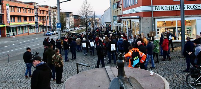 Montags-Spaziergang in Nordhausen  (Foto: agl)