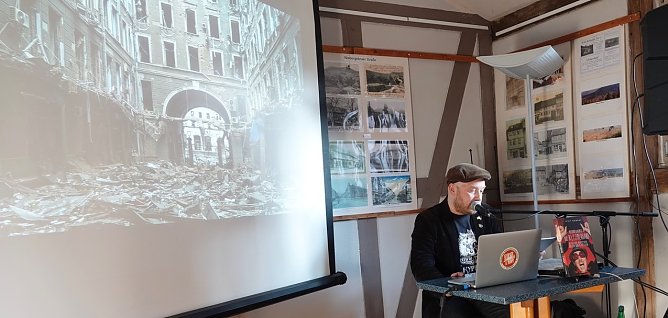 Autorenlesung mit Juriy Gurzhy  in Bleicherode zu den J&uuml;dischen Kulturtagen (Foto: Ren&eacute; Fiedler)