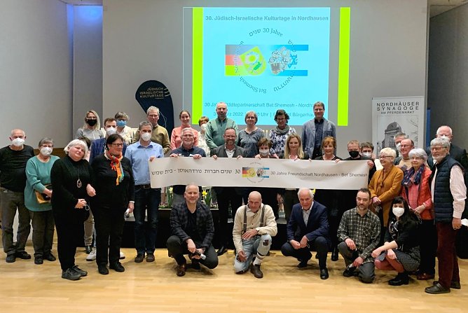 30 Jahre Städtepartnerschaft mit Bet Shemesh (Foto: Stadtverwaltung Nordhausen) 30 Jahre Städtepartnerschaft mit Bet Shemesh (Foto: Stadtverwaltung Nordhausen)