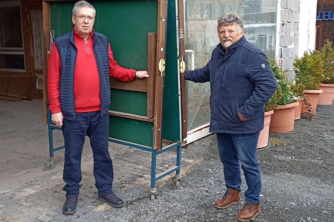 Dank gilt auch Detlef Zeitler (Foto: HMV Hainrode)