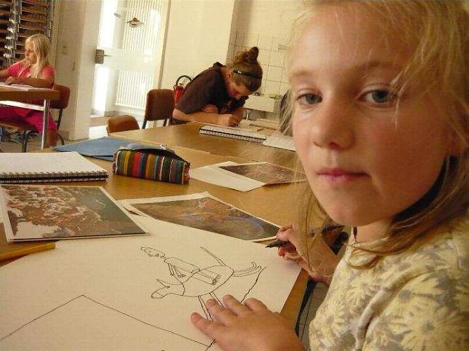 Zur 6. Jugendkunstbiennale (Foto: Panorama Museum Bad Frankenhausen)