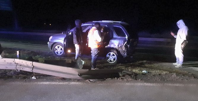 Unfall letzte nicht auf der B38 (Foto: Feuerwehr Sundhausen/Silvio Dietzel)