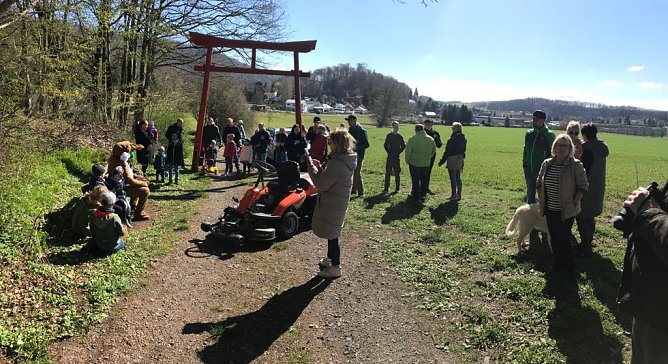Auf geht es zur Ostereiersuche (Foto: A. Sch&auml;fer)