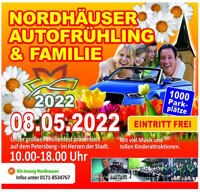 Der Nordh&auml;user Autofr&uuml;hling kehrt zur&uuml;ck (Foto: Medienhaus Heck)