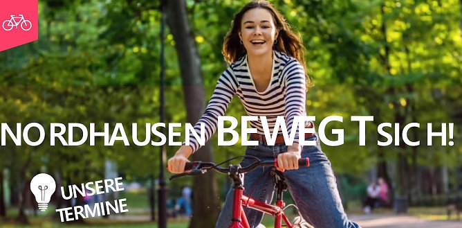 Aus dem aktuellen Plakat zum Stadtradeln (Foto: Stadtverwaltung Nordhausen)