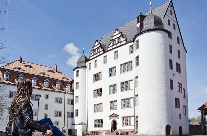 Das Schloss in Heringen erwartet am Sonntag seine G&auml;ste (Foto: S.Kamprad)