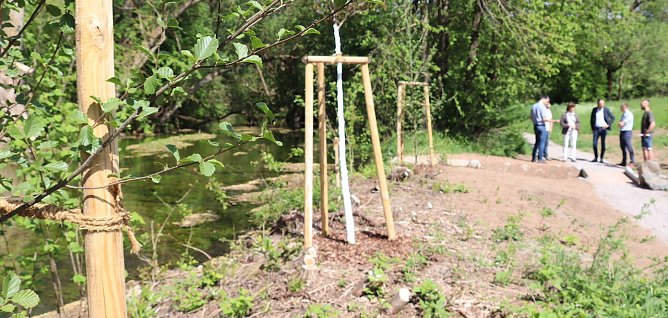 An der Salzaquelle (Foto: Stadtverwaltung Nordhausen)