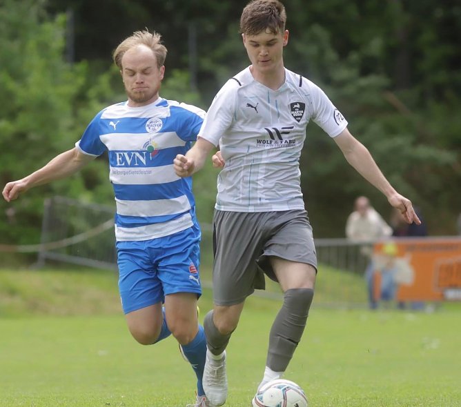 Auch Robert Knopp vermochte heute in einer umk&auml;mpften Partie nicht, den entscheidenden Treffer zu erzielen (Foto: M.Liedke)