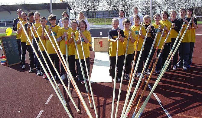 Es wird flei&szlig;ig trainiert (Foto: LV)