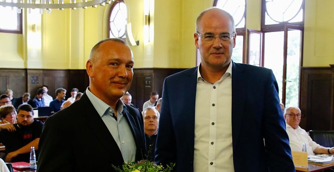 Dirk Schimm wurde heute zum zweiten Beigeordneten im Landratsamt gew&auml;hlt (Foto: agl)