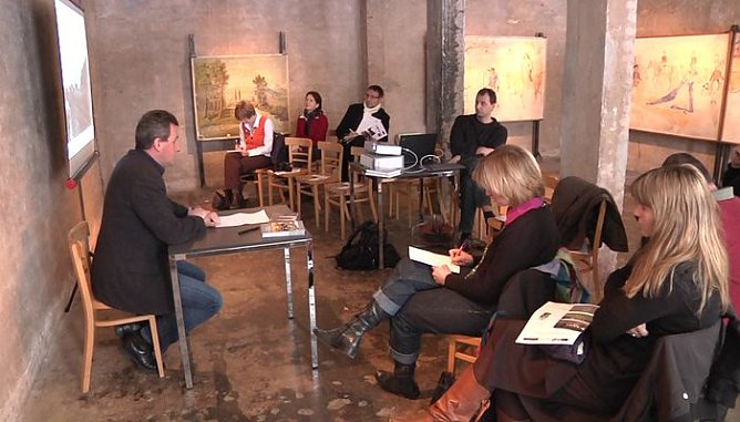 Gespräch (Foto: nnz-tv) Gespräch (Foto: nnz-tv)