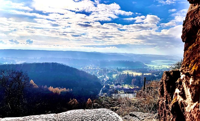 Blick von Honstein (Foto: T.Schäfer) Blick von Honstein (Foto: T.Schäfer)