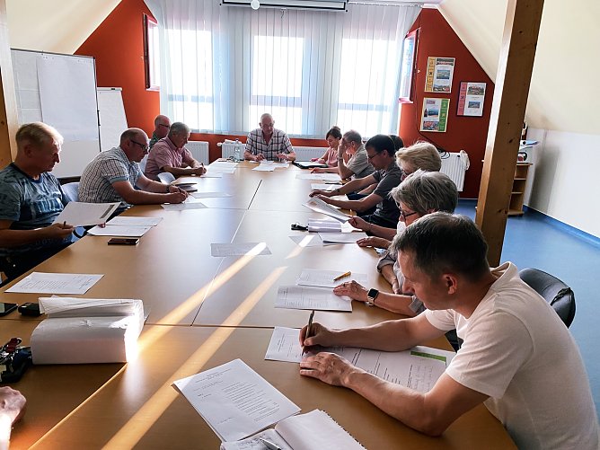 Planung des Ortsjubil&auml;ums (Foto: Sandra Witzel)