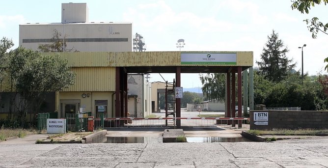 Betriebseingang der Van Asten Group auf der Nordh&auml;user Darre (Foto: S.Dietzel)