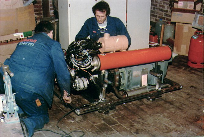 Die Anfänge in Hiddenhausen (Foto: Sokratherm) Die Anfänge in Hiddenhausen (Foto: Sokratherm)