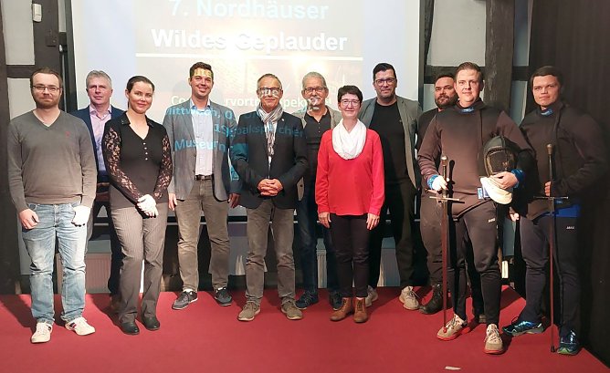 Die Plauderer des gestrigen Abends (Foto: nnz)